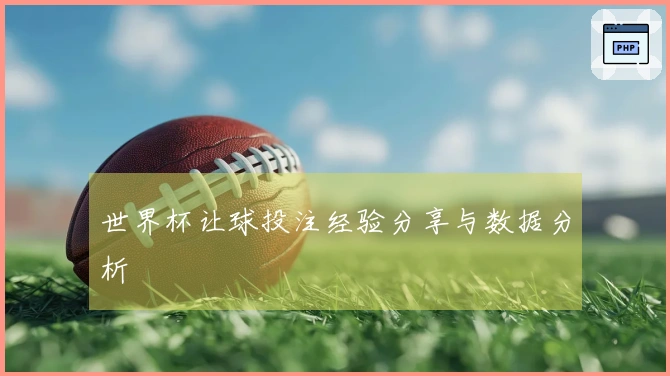 世界杯让球投注经验分享与数据分析