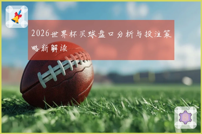 2026世界杯买球盘口分析与投注策略新解读
