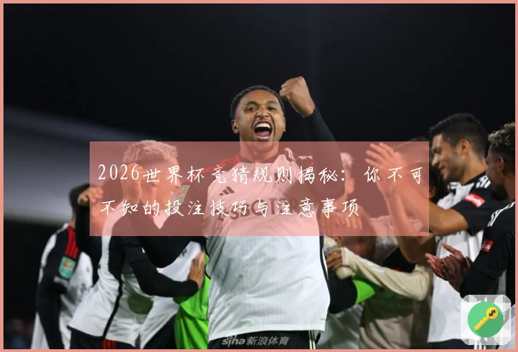 2026世界杯竞猜规则揭秘：你不可不知的投注技巧与注意事项